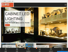 Tablet Screenshot of ledluminous.com